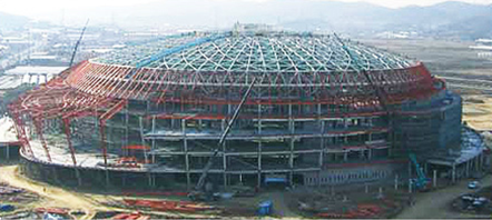 2004년 12월 공사현장